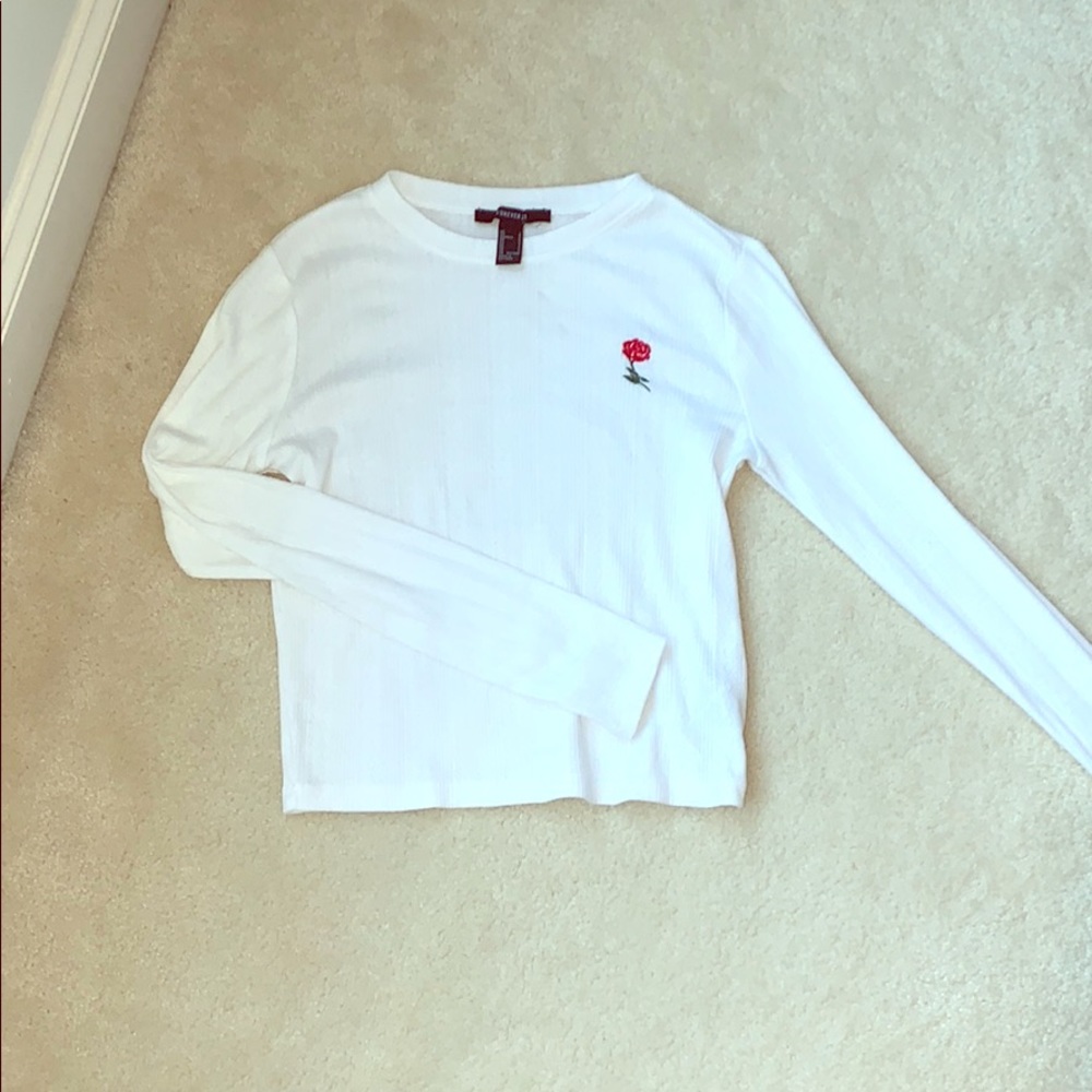 Teen girl crop top
